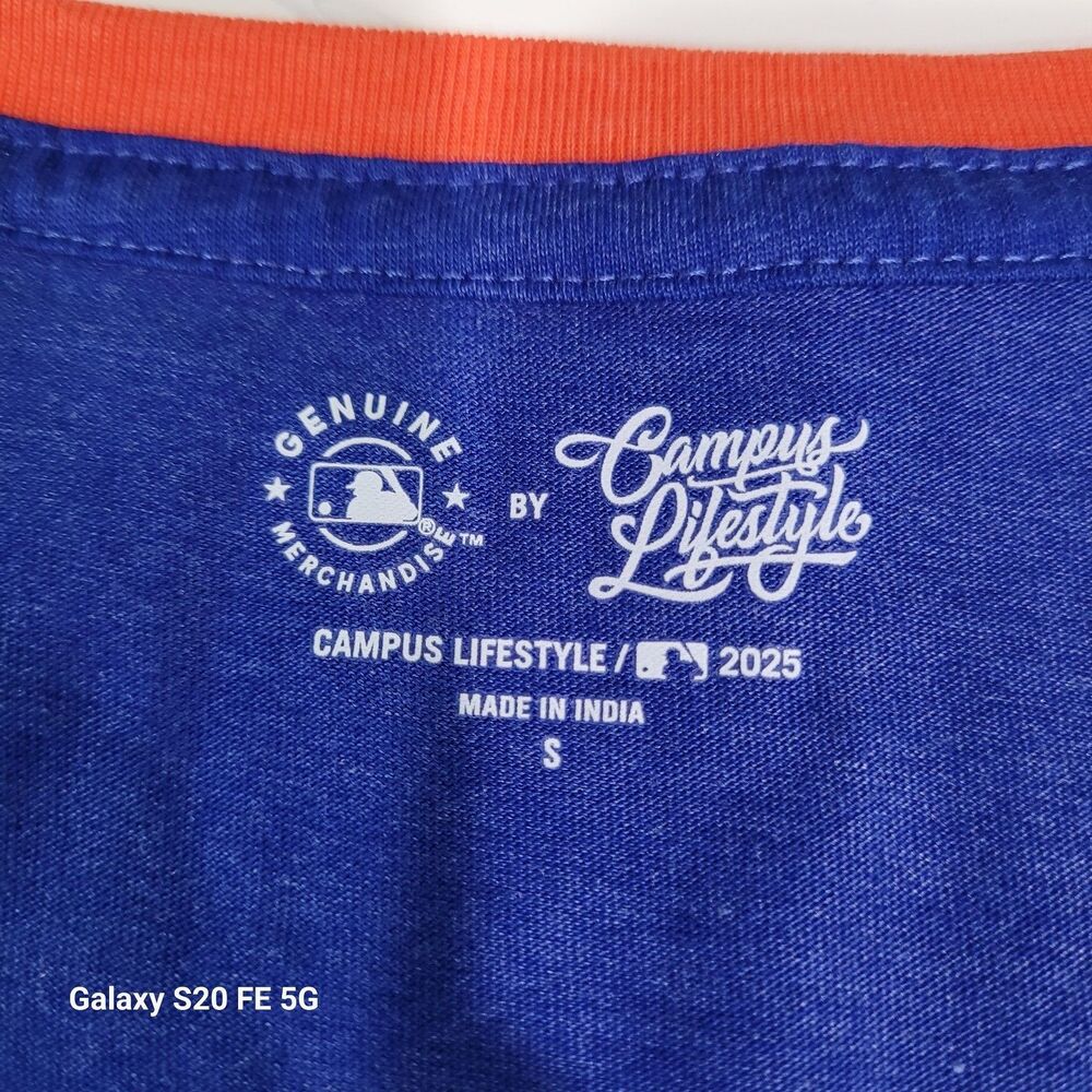 New With Tags New York Mets Tank Top Size Adult Small Royal Blue B16 - Picture 5 of 8
